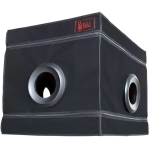 SECRET DOME - KINK CLUB LA NICHE CABIN PRETO E VERMELHO